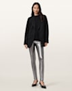 Cora High-Rise Leather Leggings