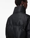 Nickol Asymmetric Cropped Puffer Jacket