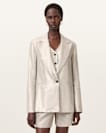 Averie Relaxed Fit Linen Blazer