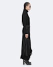 Silk-viscose skirt