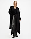 Phia Metallic Asymmetric Maxi Skirt