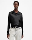 Myra Cowl Neck Merino Wool Jumper
