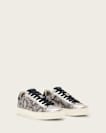 Shana Low Top Metallic Leather Trainers
