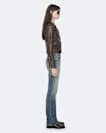 Errie Leather Biker Jacket