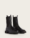 Hallie Leather Ankle Boots