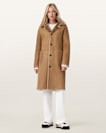 Serra Reversible Shearling Coat