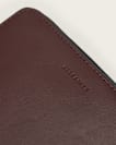Lena Hex Zip Up Leather Wallet