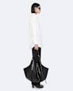 Oversized cotton poplin shirt