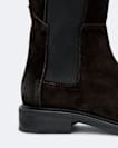 Suede knee high boots