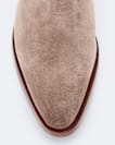 Jura Suede Zip-Up Dress Boots