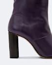 Marisa Leather Heeled Knee-High Boots
