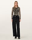 Ellie Mesh Long Sleeve T-Shirt