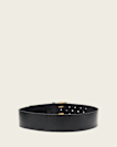 Leo Leather Wide Belt