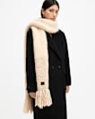 Amber Mixed Knitted Scarf