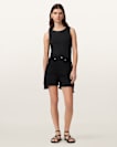 Katarina Boat Neck Slim Fit Tank Top