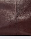 Leather tote bag