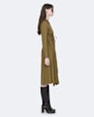 Marley asymmetric cotton poplin shirt dress