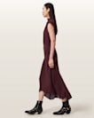 Rayanna Pleated Midi Dress