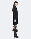 Jamie Long-Sleeve Silk Midi Dress