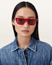 Minka Flat Top Cat Eye Sunglasses