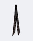 Effusion Printed Skinny Silk Scarf