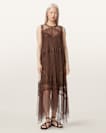 Clara Mesh Midi Dress