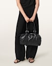 Ares Grain Leather Shoulder Bag
