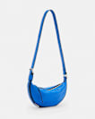 Half Moon Leather Crossbody Bag