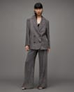 Elle Double Breasted Lightweight Blazer