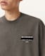 Redact Oversized Embroidered Logo T-Shirt