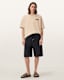 Redact Oversized Embroidered Logo T-Shirt