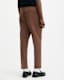 Tallis Slim Fit Cropped Tapered Trousers