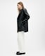 Kessler Double Breasted Leather Coat