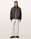 Myler Leather Sleeve Bomber