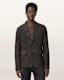 Monet Waxed Suede Blazer