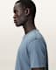 Figure Crew Neck Raw Edge T-Shirt