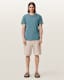 Figure Crew Neck Raw Edge T-Shirt