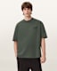 Xander Flocked Logo Oversized T-Shirt