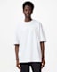 Xander Flocked Logo Oversized T-Shirt
