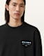 Underground Relaxed Fit Crew Neck Sweatshirt