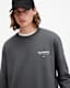 Underground Relaxed Fit Crew Neck Sweatshirt
