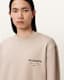 Underground Relaxed Fit Crew Neck Sweatshirt