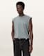 Underground Sleeveless Crew Neck T-Shirt