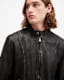 Murphy Tab Collar Leather Jacket
