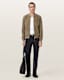 Morten Relaxed Fit Suede Bomber Jacket
