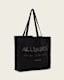 Underground Logo Printed Tote Bag