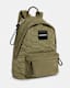 Carabiner Embossed Logo Quilted Backpack