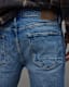 Cigarette Skinny Distressed Denim Jeans