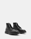 Nidd Leather Round Toe Ankle Boots