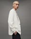 Canis Satin Trim Relaxed Fit Blazer